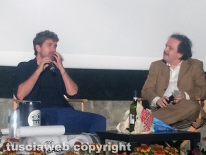 Tuscia film fest - Alessandro Siani con Enrico Magrelli