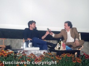Tuscia film fest - Alessandro Siani con Enrico Magrelli