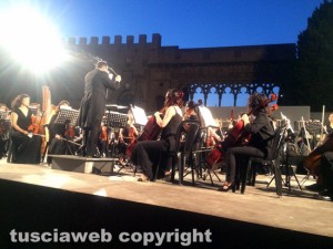 Viterbo - L'apertura del Tuscia operafestival 