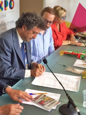 L'incontro per la candidatura del merletto italiano