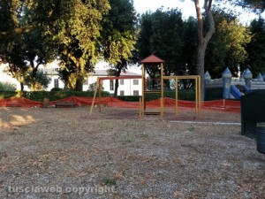 Prato Giardino - I giochi transennati