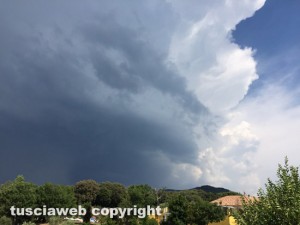 Maltempo nella Tuscia