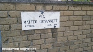 Bagnaia - La zona lottizzazione San Marco