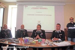 Viterbo - Carabinieri - Operazione Terra madre