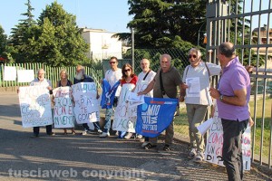 Acqua pubblica - La protesta all'Unitus