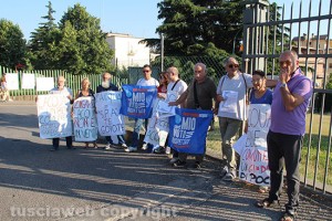 Acqua pubblica - La protesta all'Unitus