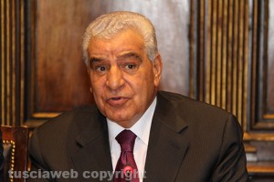 Zahi Hawass a palazzo dei Priori