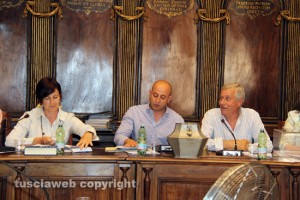 Viterbo - Consiglio comunale - Il presidente Marco Ciorba