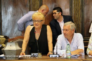 Viterbo - Consiglio comunale - Bizzarri e Michelini