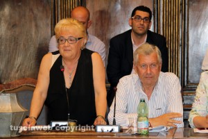 Viterbo - Consiglio comunale - Bizzarri e Michelini