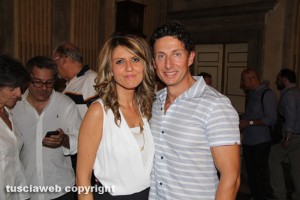 Alessandra Troncarelli con Francesco Taratufolo