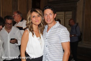 Alessandra Troncarelli con Francesco Taratufolo