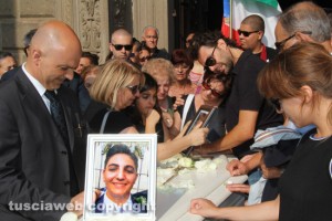 Viterbo - La Quercia - I funerali di Giuseppe Centamore