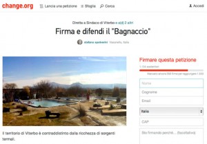 La petizione per difendere il Bagnaccio