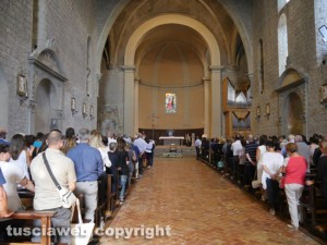 Viterbo - I funerali di Gino Pucciarelli