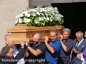 Viterbo - I funerali di Gino Pucciarelli