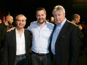 Maurizio Pinna, Matteo Salvini e Umberto Fusco