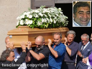 Viterbo - I funerali di Gino Pucciarelli