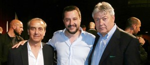 Maurizio Pinna, Matteo Salvini e Umberto Fusco