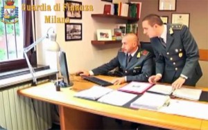 Guardia di finanza - Operazione Schermo piatto