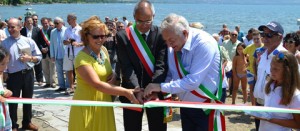 San Lorenzo Nuovo - Inaugurato il nuovo ponte sul fiume Il Borghetto
