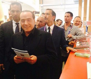 Expo - Berlusconi allo stand di Bagnoregio