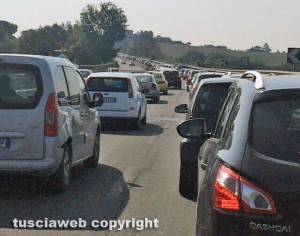 Roma - Code per l'incidente sulla Cassia bis