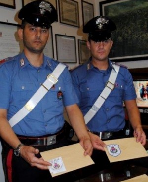 I carabinieri di Civitavecchia