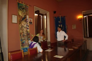 Ronciglione - Palio delle barche - La conferenza
