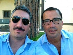 Da sinistra Giuseppe Crea e Andrea De Simone 