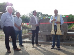Montefiascone - Inaugurazione della Fontana del Pellegrino situata nella frazione Paoletti
