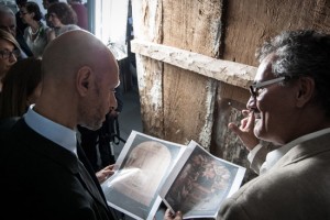 Viterbo - Unitus - Il rettore Alessandro Ruggieri nei laboratori di Restauro e diagnostica