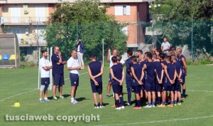 Sport - Calcio - Il ritiro della Viterbese