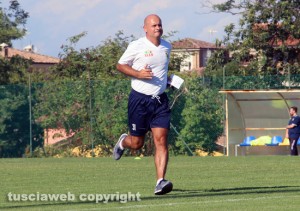Sport - Calcio - Viterbese - Il vice allenatore Luca Sanderra