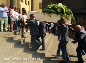 Viterbo - I funerali di Giuseppe Centamore 