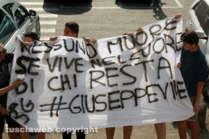 Viterbo - I funerali di Giuseppe Centamore 