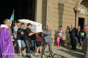 Viterbo - I funerali di Giuseppe Centamore 