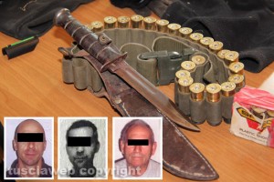 Carabinieri - Operazione Terra madre - Nei riquadri gli arrestati