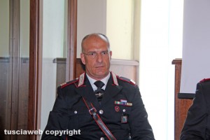 Il comandante della stazione di Farnese Fedele Abbadessa 