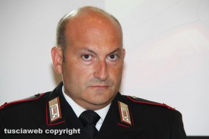 Il comandante del Norm di Tuscania Paolo Clementucci