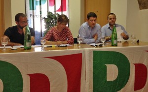 Alessandro Mazzoli alla presentazione della legge sugli ecoreati