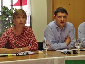 Alessandro Mazzoli e Silvia Velo