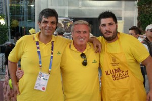 Coldiretti a Expo - Ortolani, Mazzetti e Nicolai
