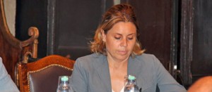 L'assessora Sonia Perà