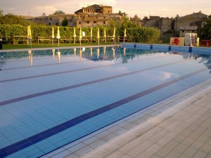 La piscina comunale di Graffignano