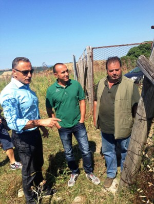 Tarquinia - L'assessore Blasi dell'università agraria alla Civita