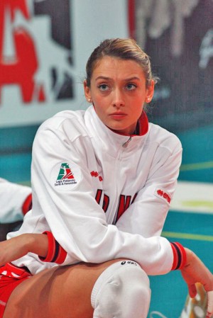 La pallavolista Francesca Moretti