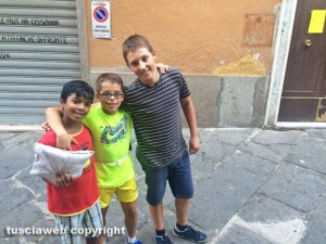 Viterbo - La macchina di santa Rosa del quartiere San Faustino