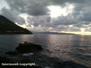 Tramonto su Scilla