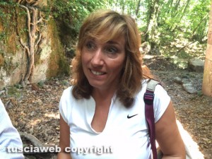 In cammino sulle vie dell’esilio di Santa Rosa - La guida Annarita Properzi